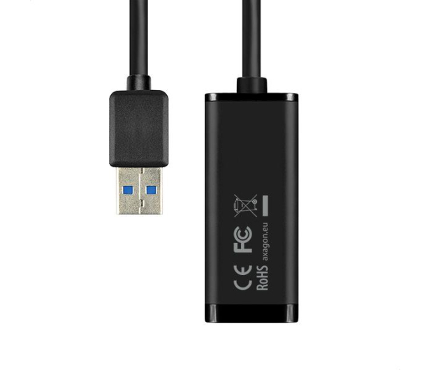 Axagon ADE-SR USB-A gigabit ethernet - 1485405 - zdjęcie 2